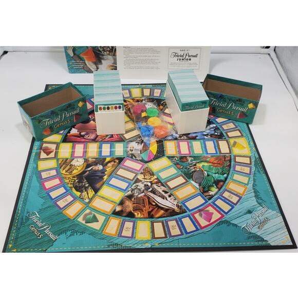 Trivial Pursuit Genus 5 Game 2000 **100% COMPLETE** - Picture 4 of 9
